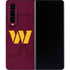 NFL Washington Commanders Large Logo Galaxy Z Fold4 5G Skin