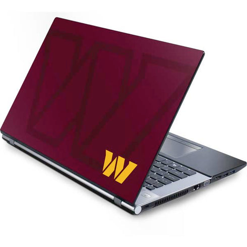 NFL Washington Commanders Large Logo Generic Laptop Skin