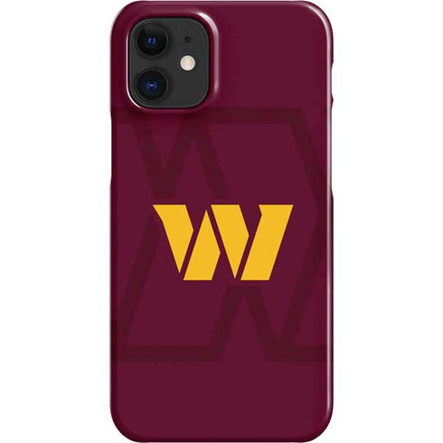 NFL Washington Commanders Large Logo iPhone 12 Mini Lite Case