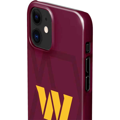NFL Washington Commanders Large Logo iPhone 12 Mini Lite Case