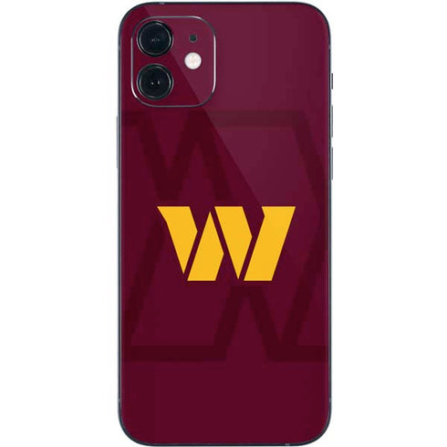 NFL Washington Commanders Large Logo iPhone 12 Mini Skin