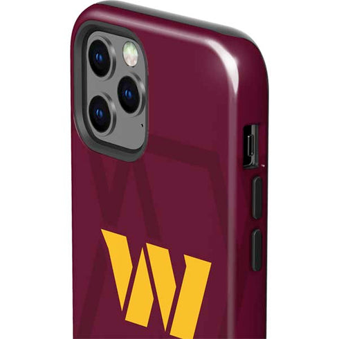 NFL Washington Commanders Large Logo iPhone 12 Pro Impact Case