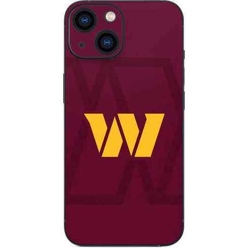 NFL Washington Commanders Large Logo iPhone 13 Mini Skin