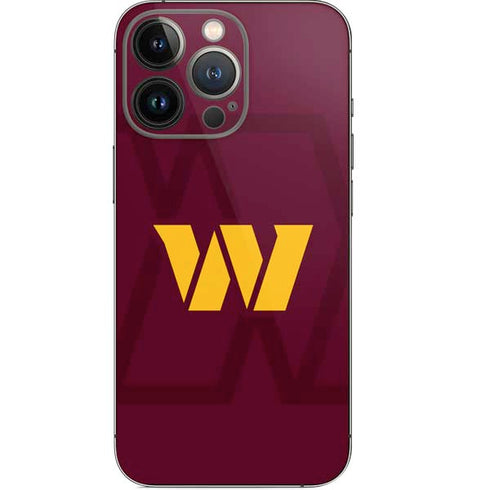 NFL Washington Commanders Large Logo iPhone 13 Pro Skin