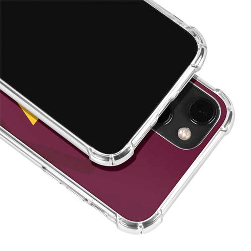 NFL Washington Commanders Large Logo iPhone 14 Plus Clear Case