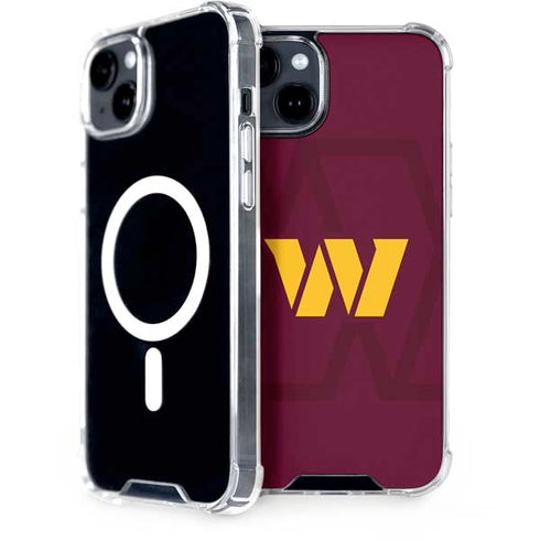 NFL Washington Commanders Large Logo iPhone 14 Plus MagSafe Case