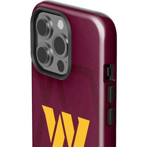 NFL Washington Commanders Large Logo iPhone 15 Pro Impact Case