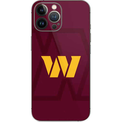 NFL Washington Commanders Large Logo iPhone 14 Pro Max Skin