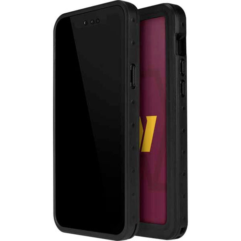 NFL Washington Commanders Large Logo iPhone 14 Pro Max Waterproof Case