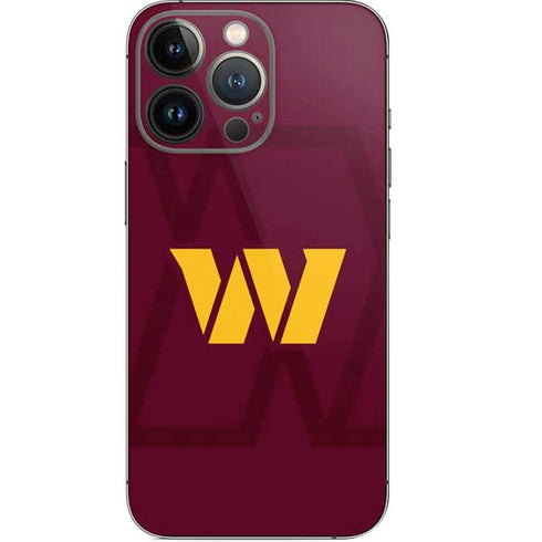 NFL Washington Commanders Large Logo iPhone 14 Pro Skin
