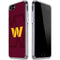 NFL Washington Commanders Large Logo iPhone SE (2nd & 3rd Gen) Clear Case