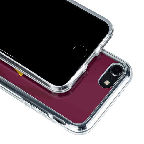 NFL Washington Commanders Large Logo iPhone SE (2nd & 3rd Gen) Clear Case