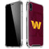 NFL Washington Commanders Large Logo iPhone XR Clear Case