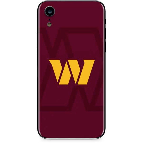 NFL Washington Commanders Large Logo iPhone XR Skin