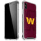 NFL Washington Commanders Large Logo iPhone XS Max Clear Case