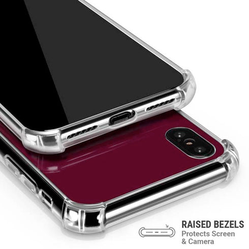 NFL Washington Commanders Large Logo iPhone XS Max Clear Case