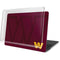 NFL Washington Commanders Large Logo MacBook Pro 13in (2020) Case plus Skin
