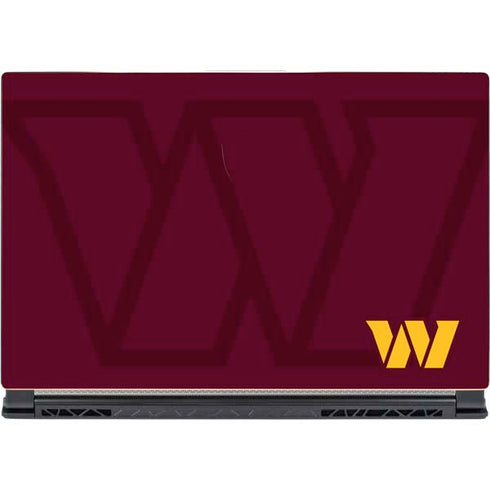 NFL Washington Commanders Large Logo MSI GS65 Stealth Laptop Skin