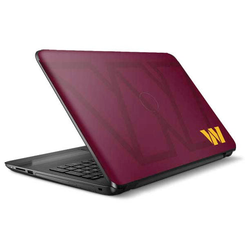 NFL Washington Commanders Large Logo HP Notebook Skin