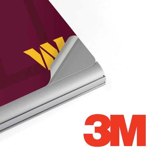 NFL Washington Commanders Large Logo Surface Book 2 13.5in Skin