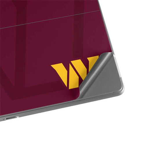 NFL Washington Commanders Large Logo Surface Pro 8 Skin