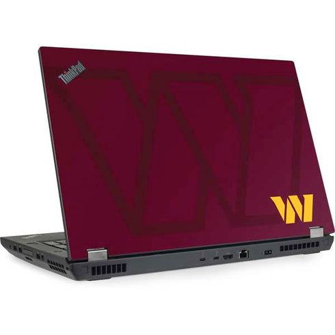 NFL Washington Commanders Large Logo Lenovo ThinkPad Skin