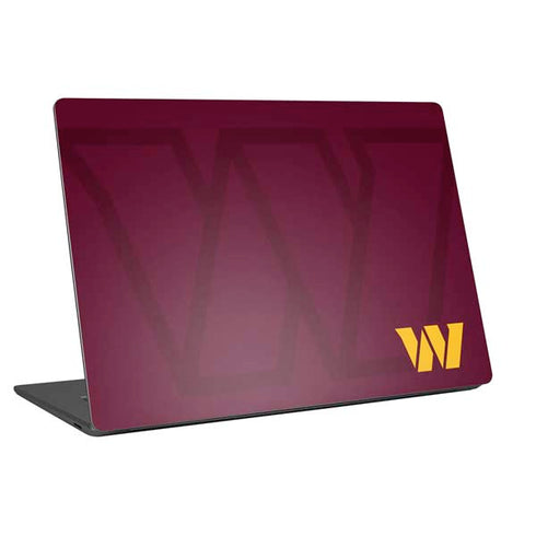 NFL Washington Commanders Large Logo Universal Laptop 16in (13 x 9.4in) Skin