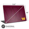NFL Washington Commanders Large Logo Universal Laptop 17in (13.8 x 10in) Skin