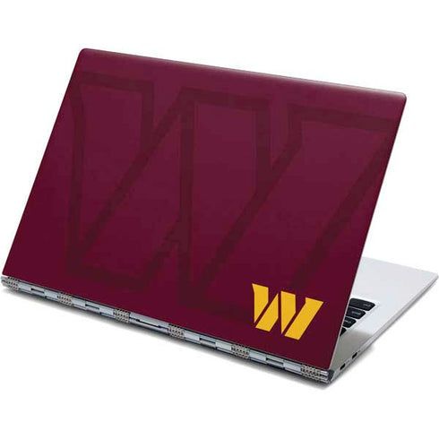 NFL Washington Commanders Large Logo Yoga 910 2-in-1 14in Touch-Screen Skin