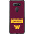 NFL Washington Commanders LG K51/Q51 Clear Case