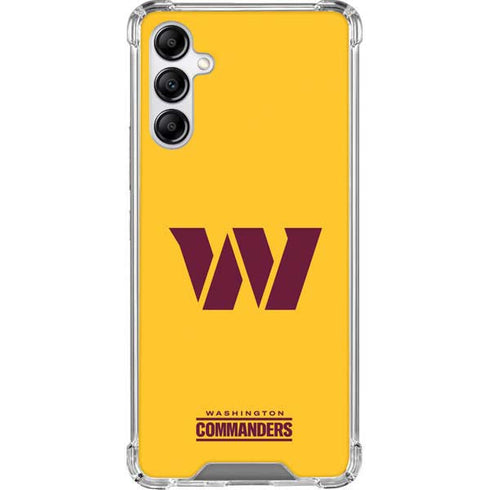 NFL Washington Commanders Logo Galaxy A14 5G Clear Case