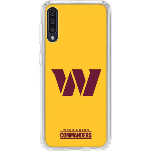 NFL Washington Commanders Logo Galaxy A50 Clear Case