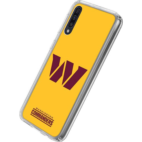 NFL Washington Commanders Logo Galaxy A50 Clear Case