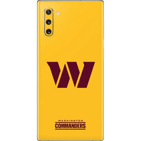 NFL Washington Commanders Logo Galaxy Note 10 Skin