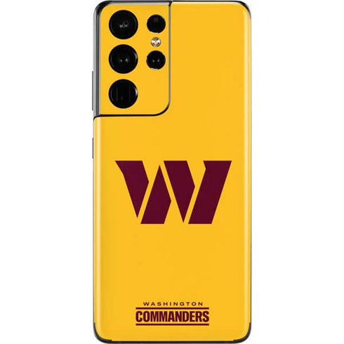 NFL Washington Commanders Logo Galaxy S21 Ultra 5G Skin
