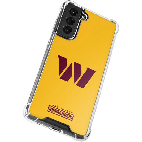 NFL Washington Commanders Logo Galaxy S22 Plus Clear Case