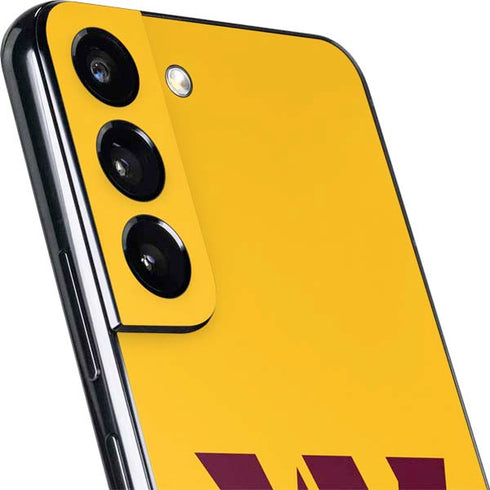NFL Washington Commanders Logo Galaxy S22 Skin