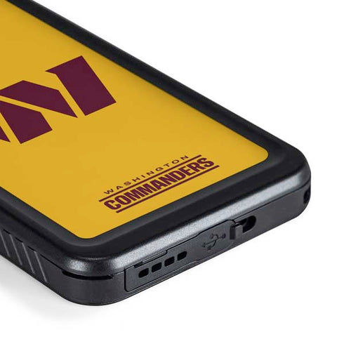 NFL Washington Commanders Logo Galaxy S23 Plus Waterproof Case