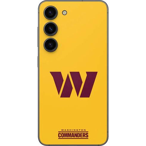 NFL Washington Commanders Logo Galaxy S23 Skin