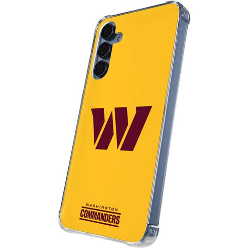 NFL Washington Commanders Logo Galaxy S24 Clear Case
