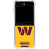 NFL Washington Commanders Logo Galaxy Z Flip5 5G Clear Case