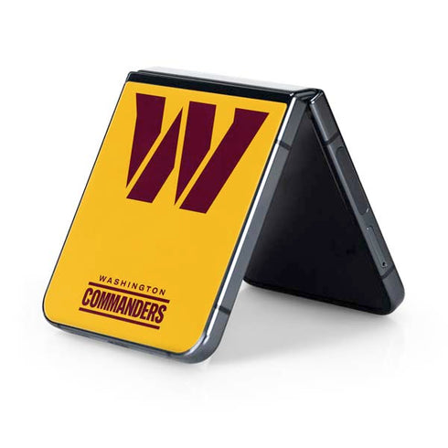 NFL Washington Commanders Logo Galaxy Z Flip5 5G Skin