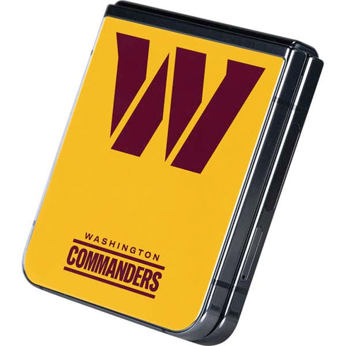 NFL Washington Commanders Logo Galaxy Z Flip5 5G Skin