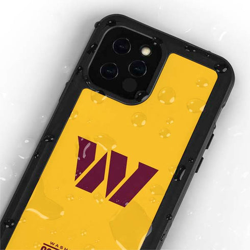NFL Washington Commanders Logo iPhone 12 Pro Max Waterproof Case