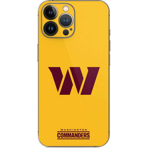 NFL Washington Commanders Logo iPhone 13 Pro Max Skin
