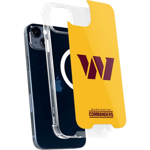 NFL Washington Commanders Logo iPhone 15 Plus MagSafe Case