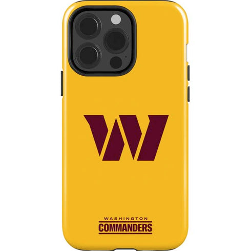 NFL Washington Commanders Logo iPhone 14 Pro Impact Case