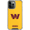 NFL Washington Commanders Logo iPhone 14 Pro Max Clear Case