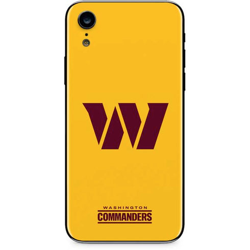 NFL Washington Commanders Logo iPhone XR Skin