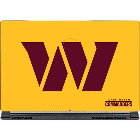 NFL Washington Commanders Logo MSI GS65 Stealth Laptop Skin